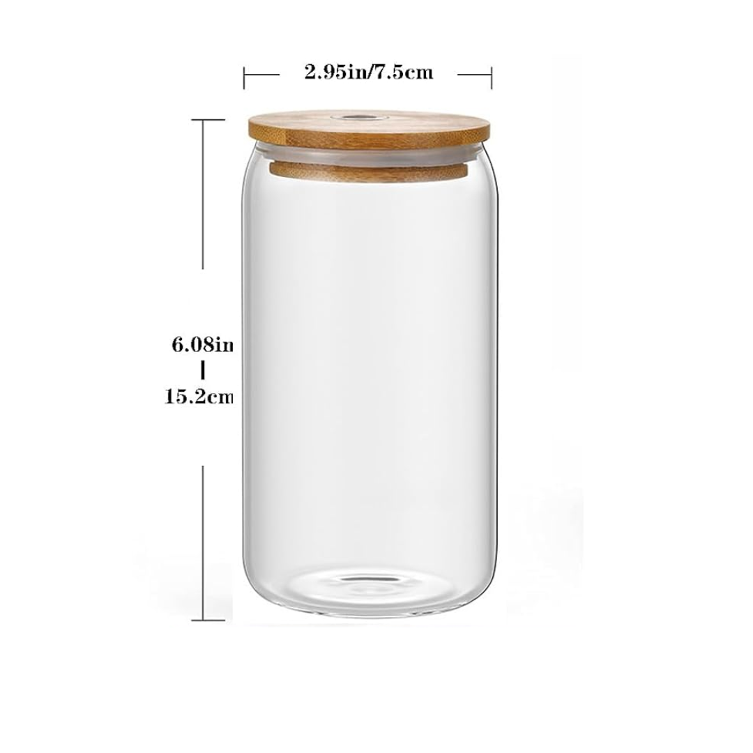 “I Am WOMEN” Affirmation Glass Jar tumbler/ Cup-16 oz