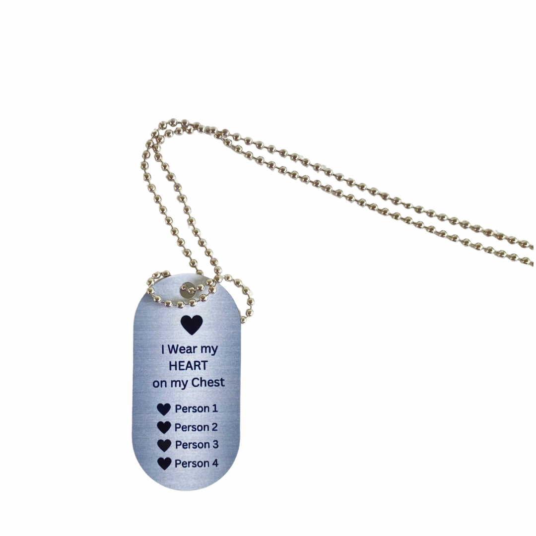 Custom Photo Military Dog Tags-Novelty