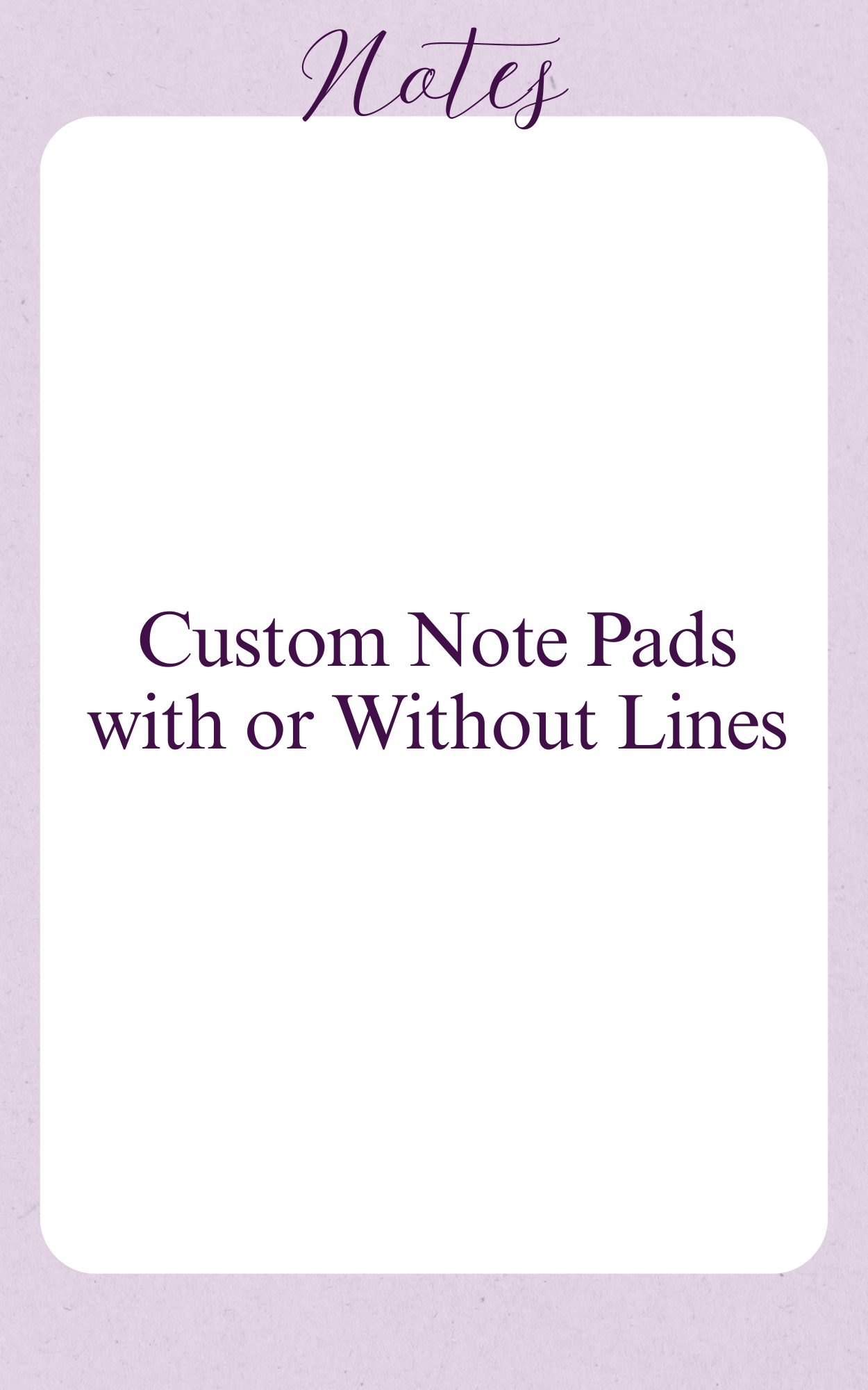 Custom Handmade Notepad – 50 Pages | Personalized Notebook | Lined or Blank | 5.8 x 8.3 Notepad