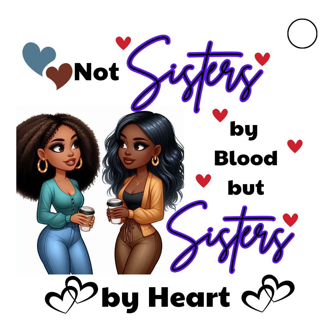 Sisters Not by blood Sisters by heart Key Chain