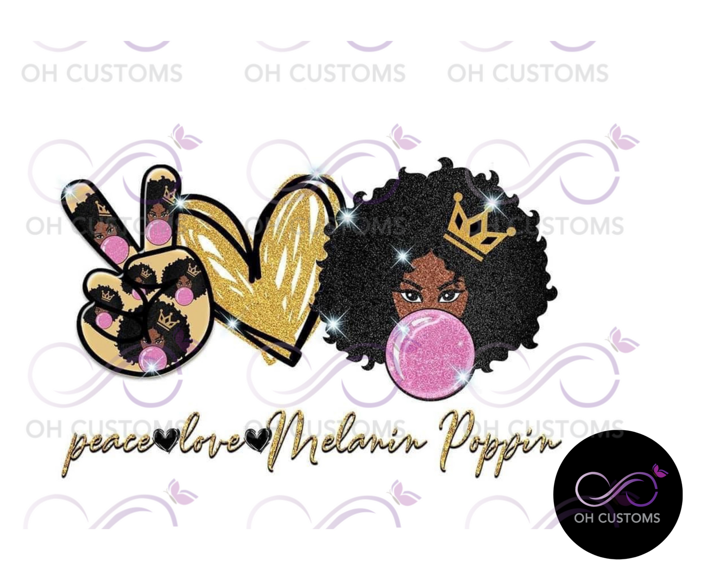 Peace Love Melanin 20-oz Tumbler