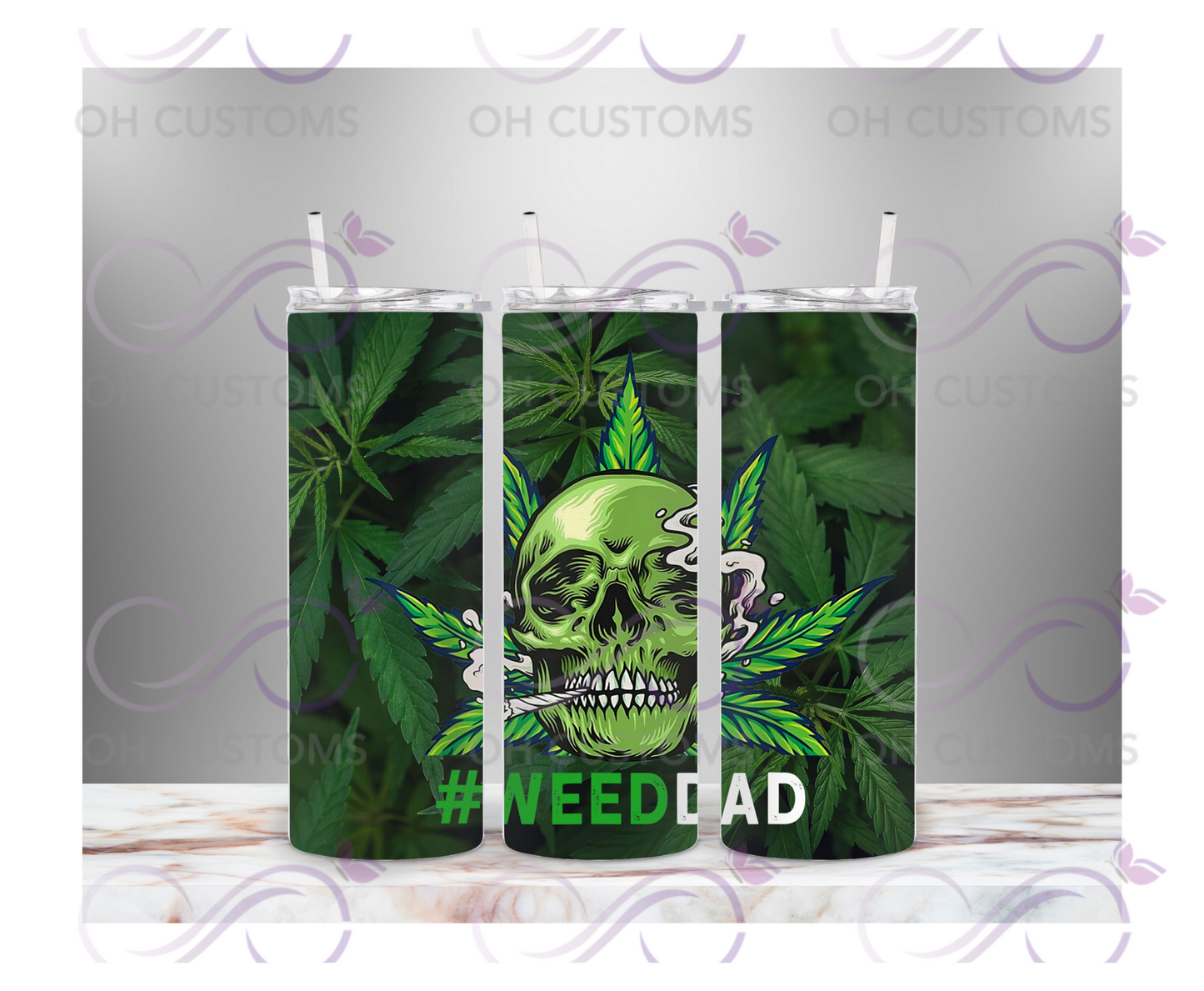 Weed Dad 20 oz Cold Smoke cup/tumbler