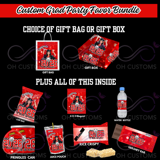 🎁 Graduation Party Favor Bundle