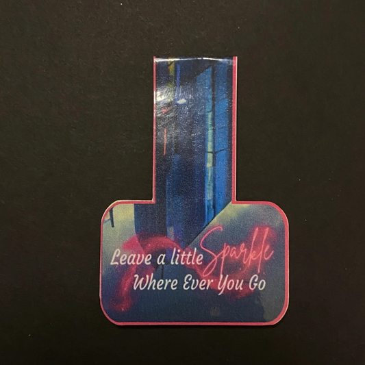 Leave a little sparkle Magnetic Bookmark