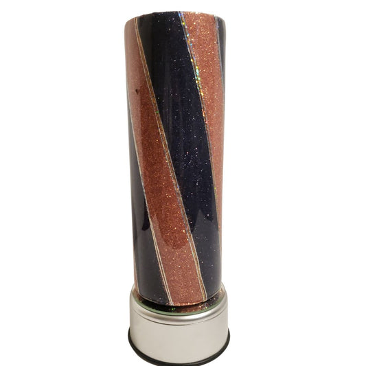 Dazzle by night 20 oz handmade tumbler cup