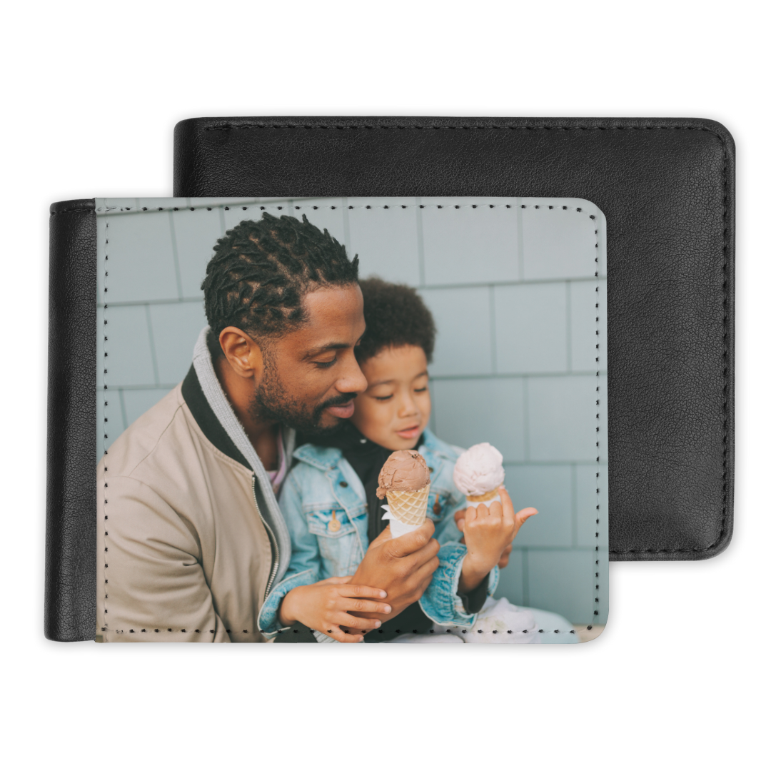 Customizable Photo Wallet-Add your own Photo