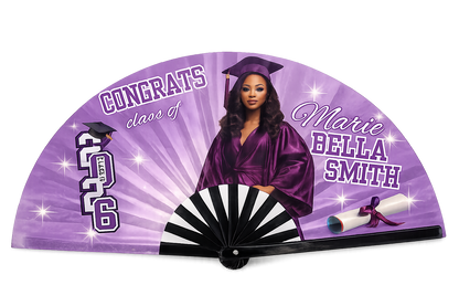 Custom Clack Fan – Personalized Folding Hand Fan for Events & Celebrations