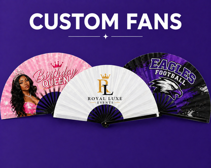 Custom Clack Fan – Personalized Folding Hand Fan for Events & Celebrations