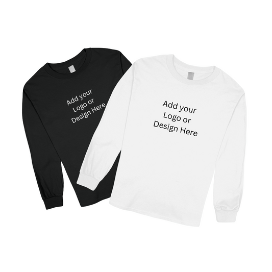 Custom Long Sleeve Shirt-Add your own design