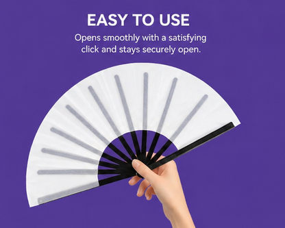Custom Clack Fan – Personalized Folding Hand Fan for Events & Celebrations