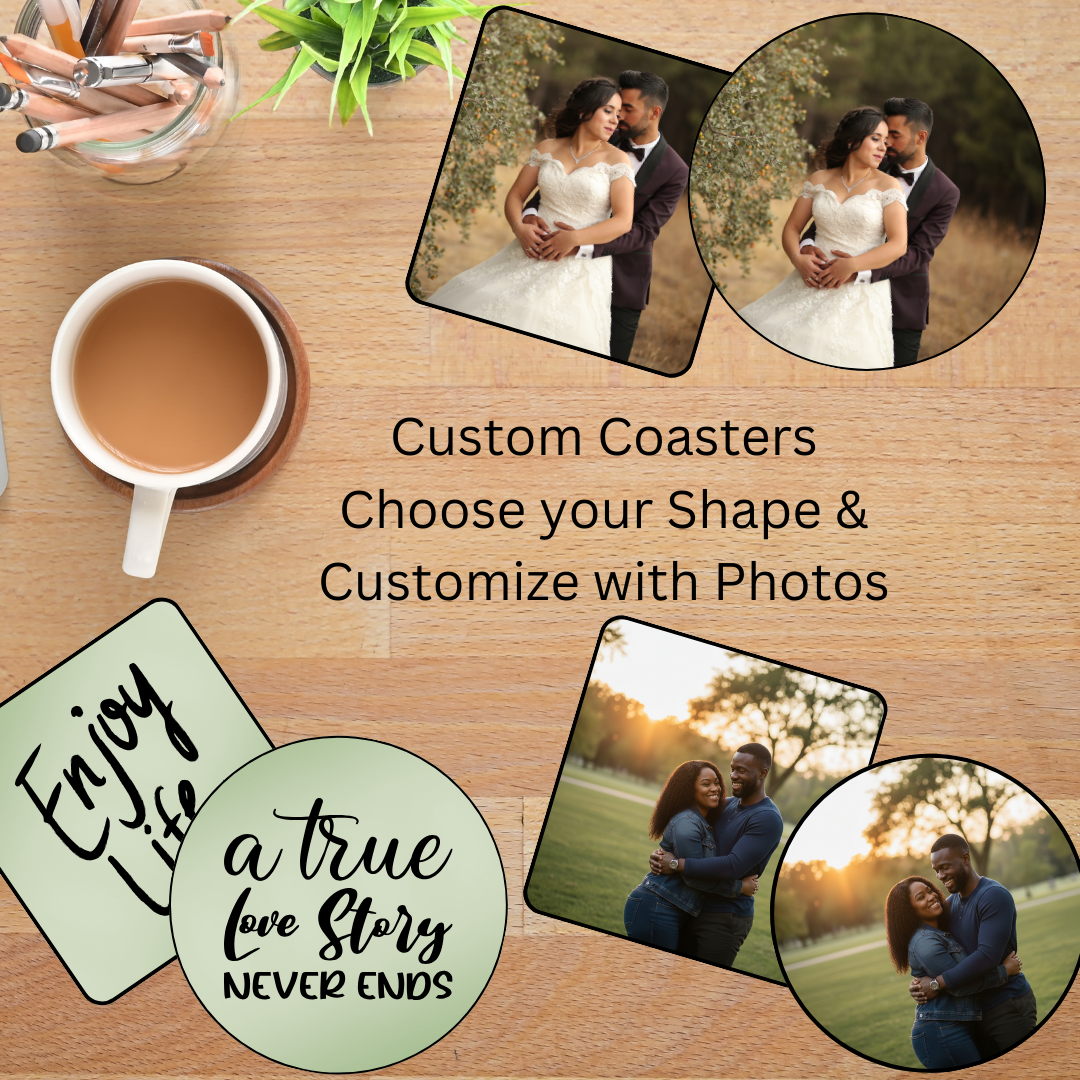 Love Lives Here Coaster Set