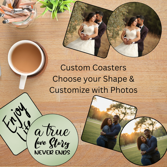 Love Lives Here Coaster Set