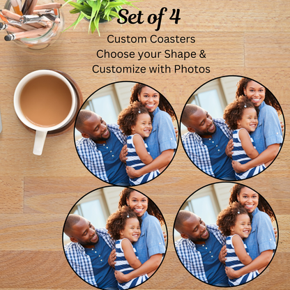 Love Lives Here Coaster Set