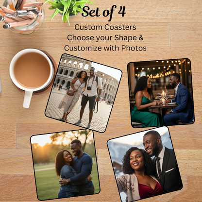 Love Lives Here Coaster Set
