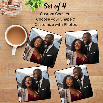 Love Lives Here Coaster Set