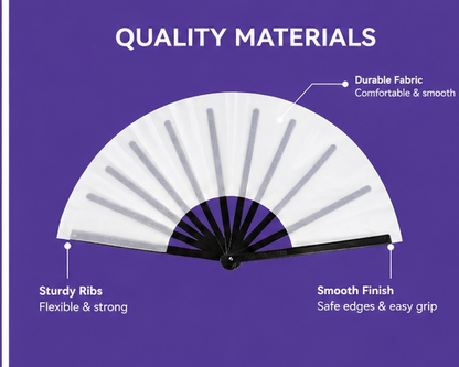 Custom Clack Fan – Personalized Folding Hand Fan for Events & Celebrations