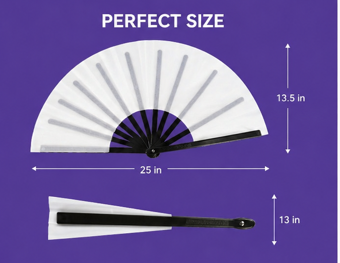 Custom Clack Fan – Personalized Folding Hand Fan for Events & Celebrations