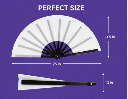 Custom Clack Fan – Personalized Folding Hand Fan for Events & Celebrations