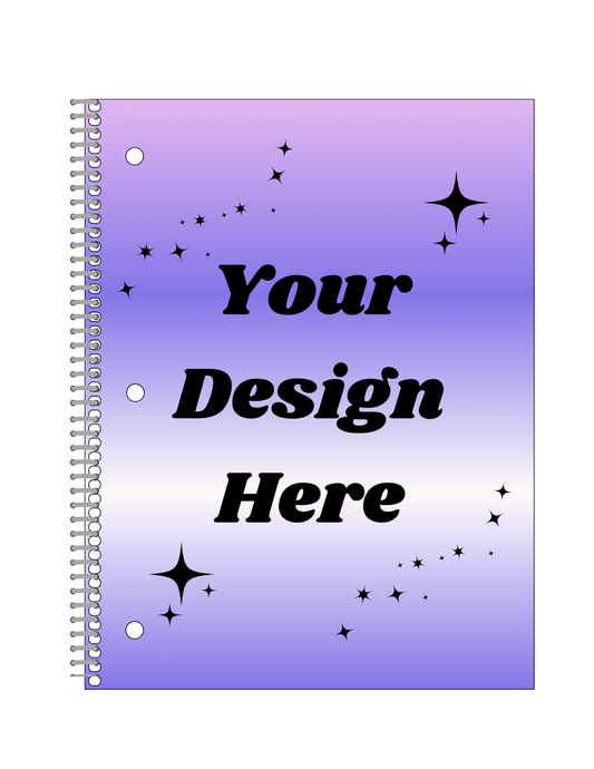 Back to School Custom Notebook