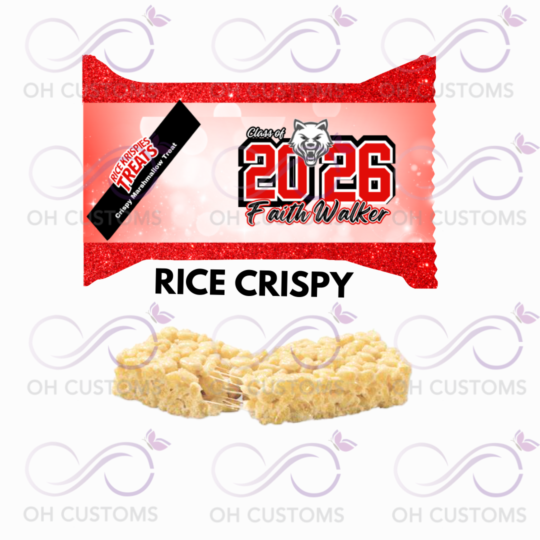 Graduation Party Favor Bundle Templates – Editable Canva Graduation Chip Bag, Water Bottle, Gift Box & Treat Wrappers