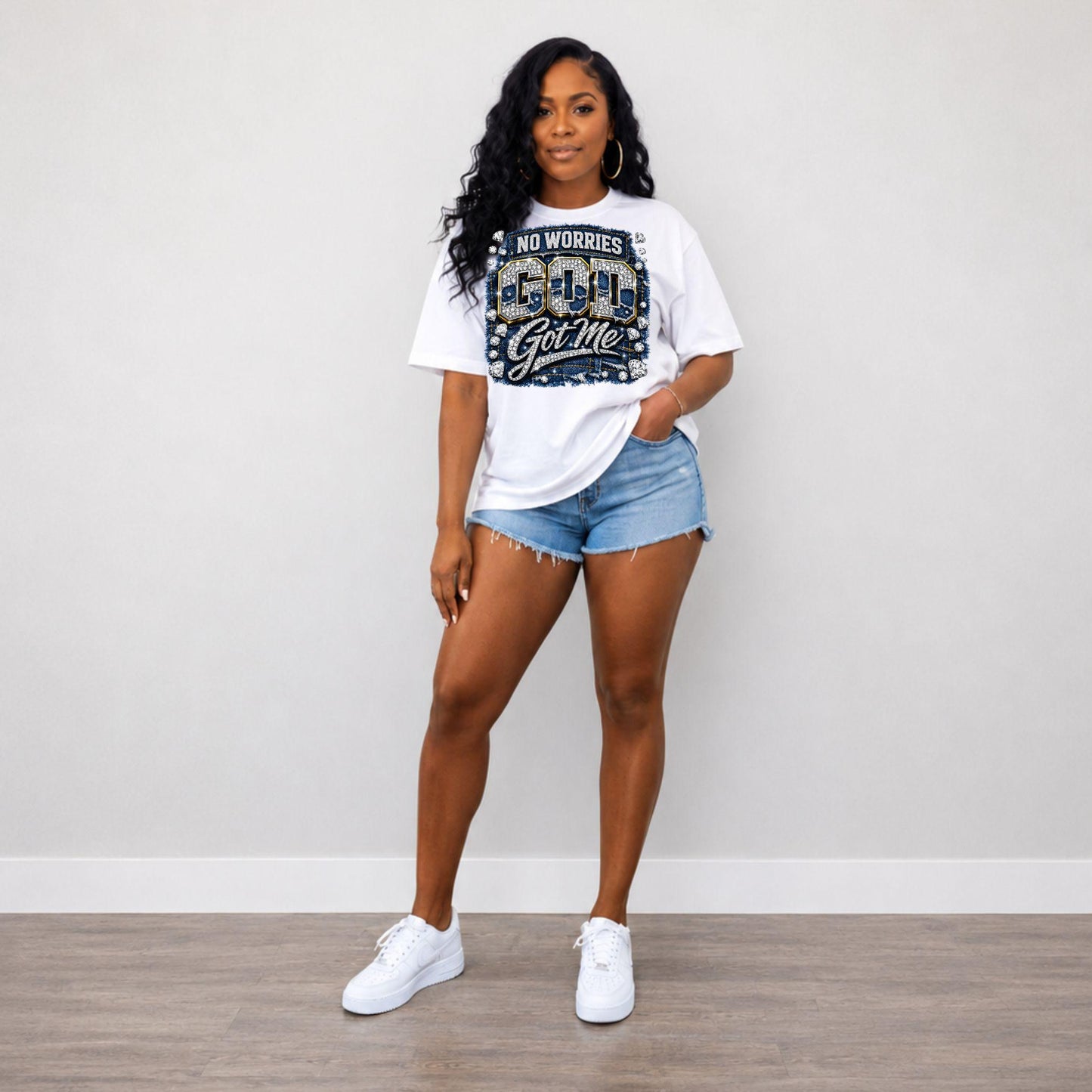 God Got Me Graphic Tee Collection | God Don’t Play About Me Viral Shirt | Faith Statement Tee