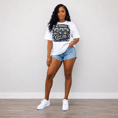 God Got Me Graphic Tee Collection | God Don’t Play About Me Viral Shirt | Faith Statement Tee
