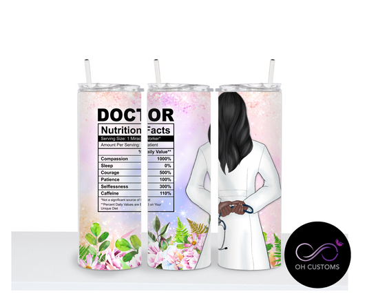 Doctor Nutritional facts 20-oz Tumbler