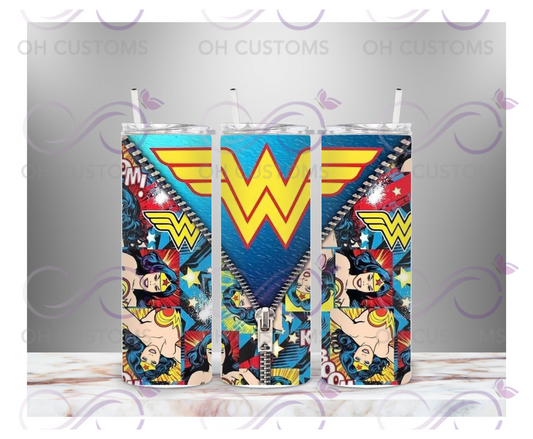 Wonder Woman Cup/Tumbler-Printed Designs